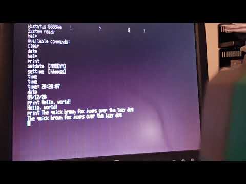 Z80 computer with v9958 graphics (finally got it working)