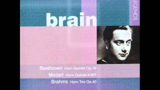 Brahms: Horn Trio- Dennis Brain (1/4)