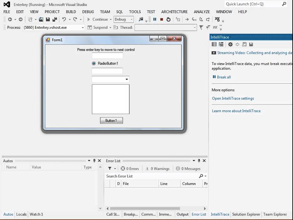 Enter key act as tab key in VB net