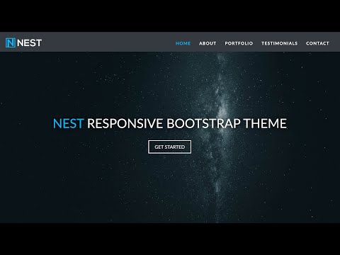 Build A Responsive HTML Website with HTML5, CSS3 & Bootstrap 4