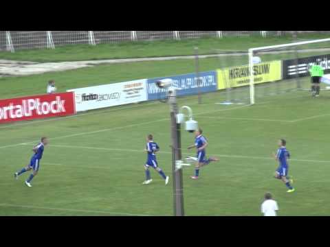 Bramki z meczu Wisła Płock - Chrobry Głogów