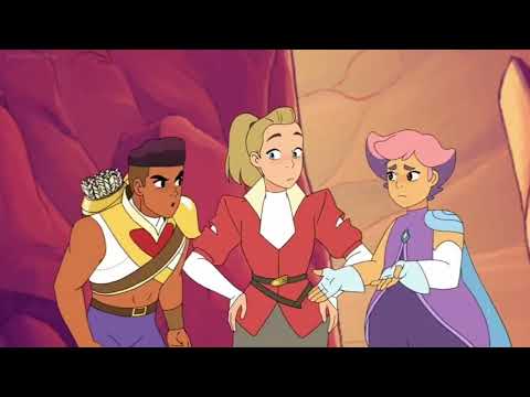 she-ra  - Glimmer swear ~ fuck me that my power is limited