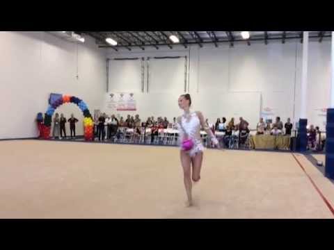 Rhythmic Art Rhythmic Gymnastics. Ekaterina Selezneva, Ball. Master Class Series, Miami Dania, 2014.