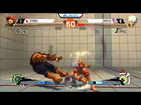 EVO 2015 EX Kenzo (akuma) x Dafeetlee (Elena)