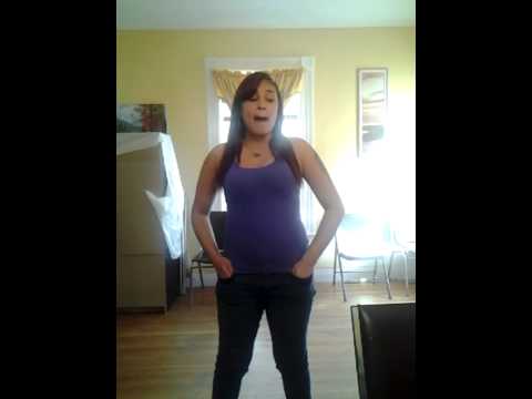 my best friend singing if I ever fall in love