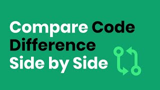 Compare Code Difference From Two Files Side by Side Online | Code Comparison Tool
