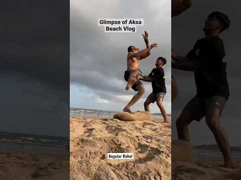 Glimpse Of Aksa Beach #motovlog #travel #beach