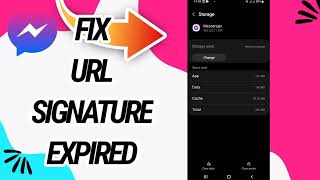 How To Fix And Solve URL Signature Expired On Messenger App 2024
