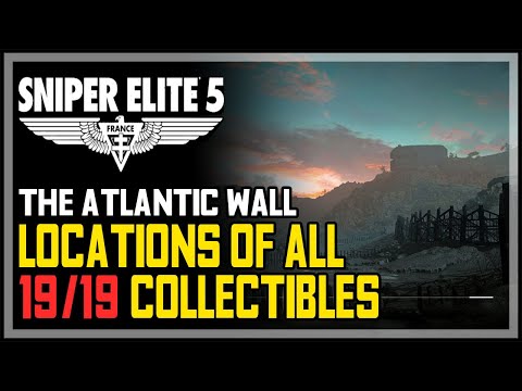 All The Atlantic Wall Collectibles Sniper Elite 5