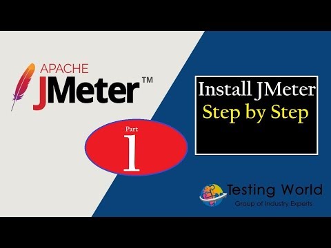 Jmeter Tutorial 1 - How to install Jmeter Video