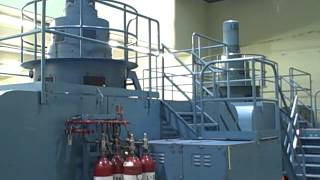 preview picture of video 'Grand Coulee Dam tour -- service power generators'