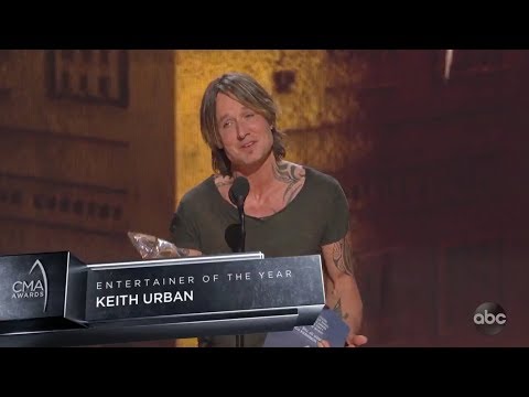 2018 CMA Awards  - Keith Urban - Entertainer of The Year