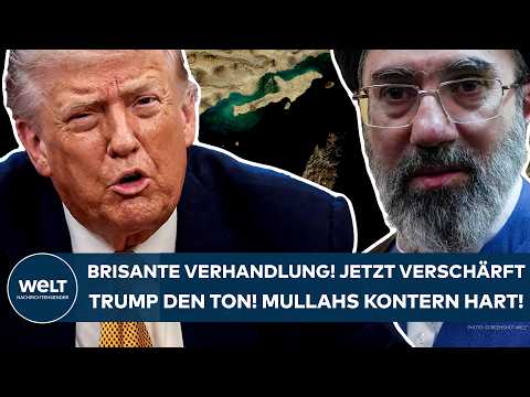 Video Thumbnail: IRAN-KRIEG: Brisante Verhandlung! Jetzt verschärft Donald Trump den Ton! Mullahs kontern hart!