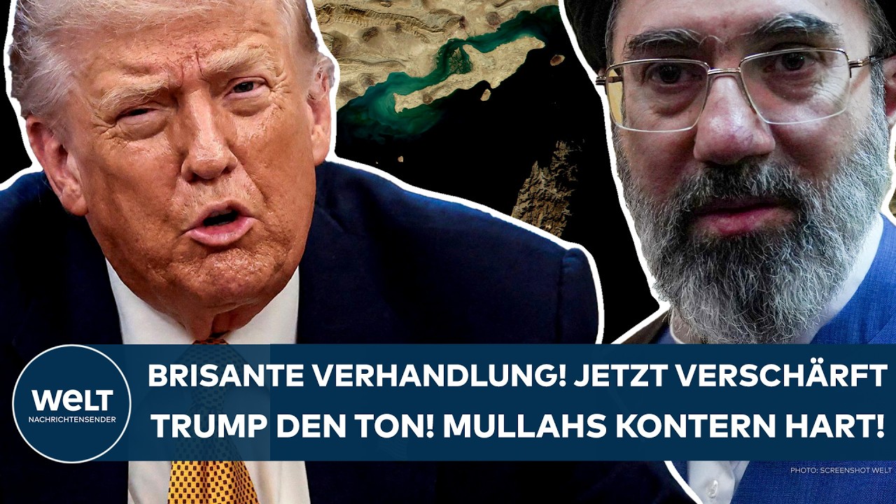 IRAN-KRIEG: Brisante Verhandlung! Jetzt verschärft Donald Trump den Ton! Mullahs kontern hart!