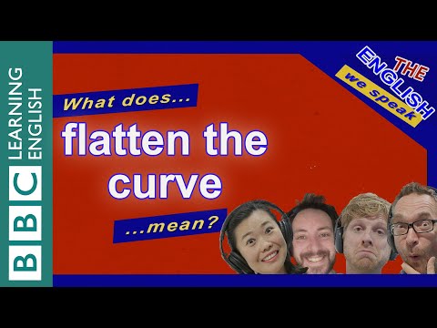 平坦的曲線 "是什麼意思？- 我們說的英語 (What does 'flatten the curve' mean? - The English We Speak)