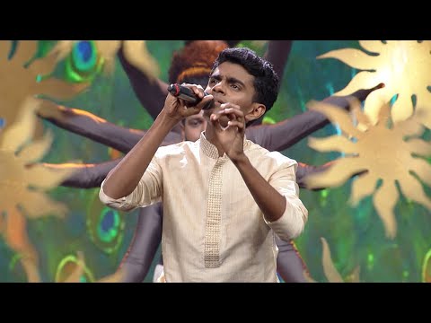 Paadam Namukku Paadam | Aravind sings 'Unnai Kaanadhu Naan' | Mazhavil Manorama