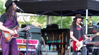 The Ghost of a Saber Tooth Tiger "Poor Paul Getty" Sean Lennon @ Central Park NYC July 1, 2014