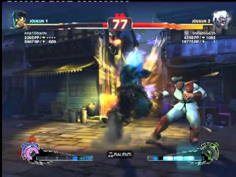 SSF4AE eria10bachi  ( M.Bison ) Vs snowfox435( Oni ) [HD] [PS3]