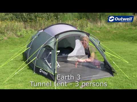 Outwell Earth 3 Tent | Innovative Family Camping