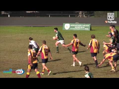 2016 NHRU Round 12 Premier 2 Highlights - Lake Macquarie Roos v Merewether Carlton