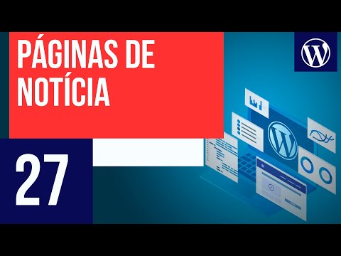 Páginas de Notícia Curso WordPress 27