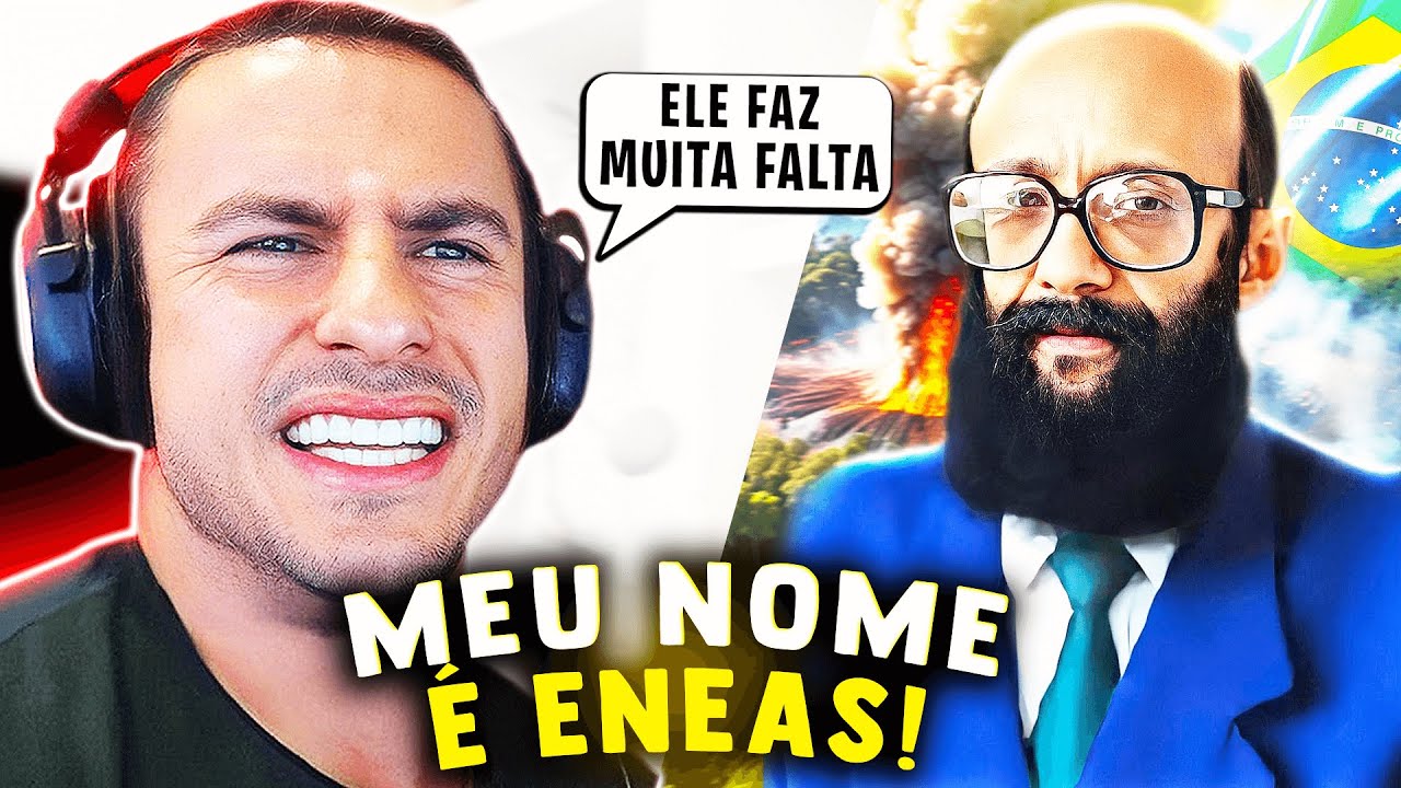 SUPER XANDÃO REAGINDO - O LOUCO QUE VIU O FUTURO (DR. ENÉAS) | ABRAHAM