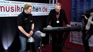 Video thumbnail for Casio Keyboard WK-7500 im MusikMachen.de-Videostudio auf der Musikmesse 2011 by musikmachen.de