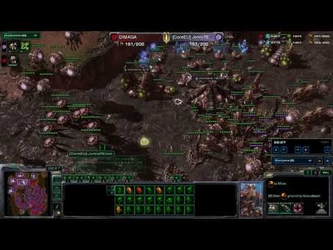 SeKo Starcraft - Dimaga vs JonnyREcco - ZvZ - Pro SC2 HOTS Replay 2014