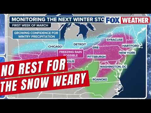 Next Potential Major Winter Storm Threatens Midwest To Northeast With Heavy Snow And Ice