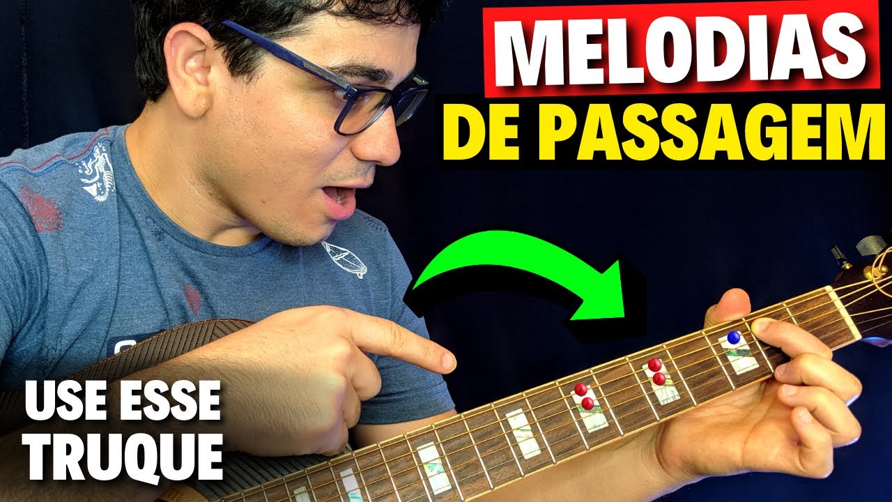 Faça passagens lindas entre os acordes com esse truque simples - É MAIS DIVERTIDO TOCAR ASSIM