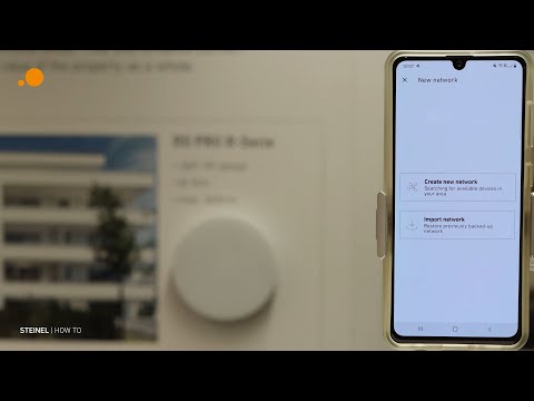 How To | STEINEL CONNECT APP | 2. Set up network