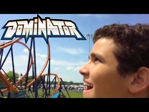 On-ride point of view of Dominator