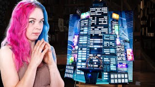 I Built a Cyberpunk City on a Canvas