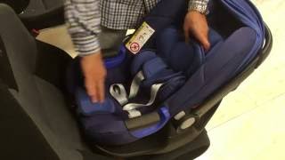 Britax Romer Baby Safe i-size base Videoukázka použízí i-size base s autosedačkou