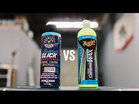 CHEAP VS EXPENSIVE:CHEMICAL GUYS HYDROSLICK VS MEGUIARS HYBRID CERAMIC LIQUID WAX: WHO YOU GOT?