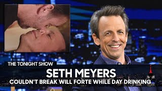Will Forte Bent Seth Meyers’ Nose in Half While Day Drinking | The Tonight Show video