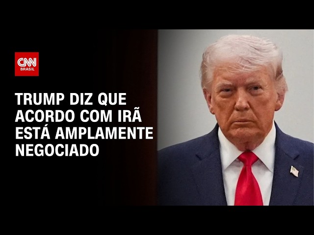 Trump disse que avança em acordo com Irã e país contesta | AGORA CNN
