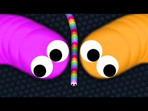 Slither.io Best Pro Snake vs Giant Noob Snakes - Epic Slitherio Gameplay