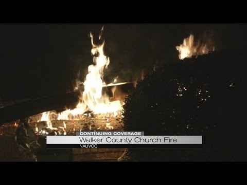 Walker County church fire