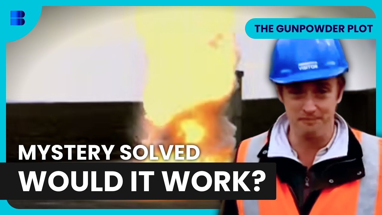 Recreating Guy Fawkes Gunpowder Plot Explosion