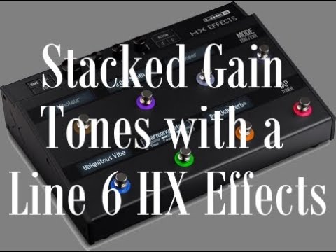 Getting killer gain tones from a clean amp with an HX Effects