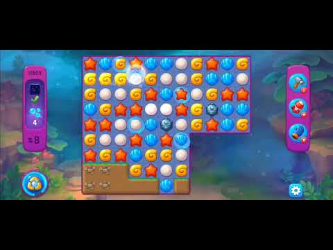 Fishdom Super Hard Level 11803 (with Double Lightning Booster) @choraelmin