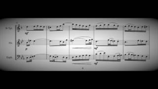 Oskar Böhme Prelude & Fugue for brass trio