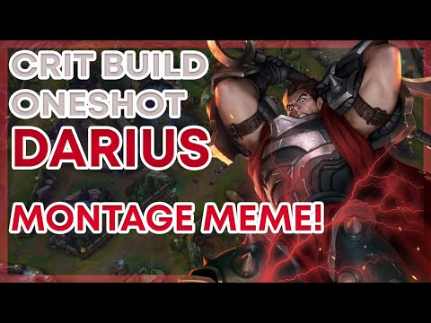 CRIT DARIUS CAN 1v5 1 SHOT IN WILD RIFT PENTA KILL