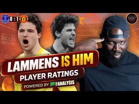 How HIGH Did I Go for Lammens? 👀 | Player Ratings | Everton 0:1 Man Utd