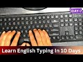 Learn English Typing In 10 Days Day 7 Free Typing Lessons Typing Course TechGyanwithkamal