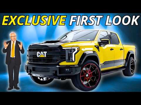 NEW Caterpillar Pickup Truck UNVEILED That SHAKES UP The Entire Car Industry!