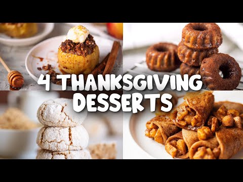 4 Easy Thanksgiving Desserts in Under 45 min