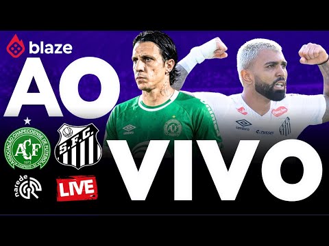 CHAPECOENSE x SANTOS | AO VIVO | BRASILEIRÃO 2026 | JOGO AO VIVO AGORA DIRETO DA ARENA CONDÁ
