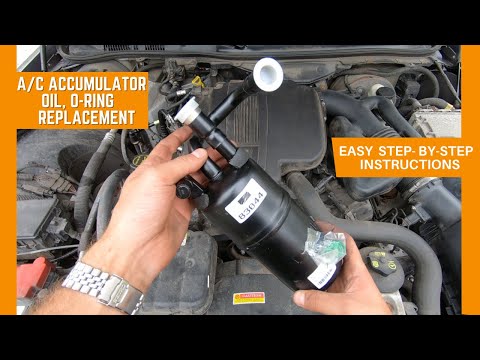 A/C Accumulator Replacement Mercury Grand Marquis & Ford Crown Victoria 2003-2011 Panther Platform